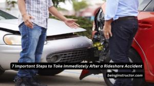 7 Important Steps to Take Immediately After a Rideshare Accident