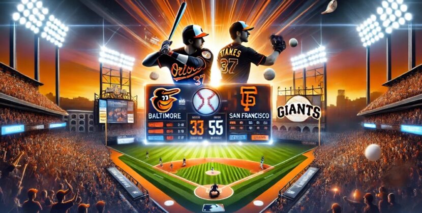 Baltimore orioles vs san Francisco giants match player stats