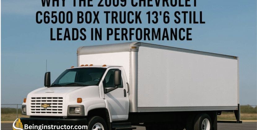 2009 chevrolet c6500 box truck 13'6