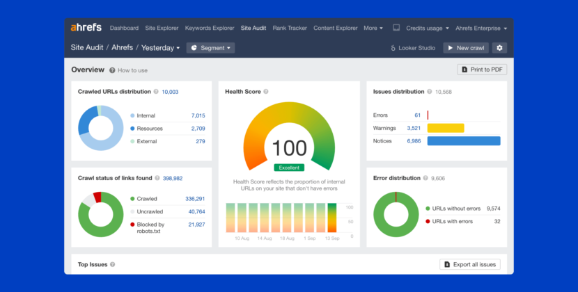 Ahref Traffic Checker