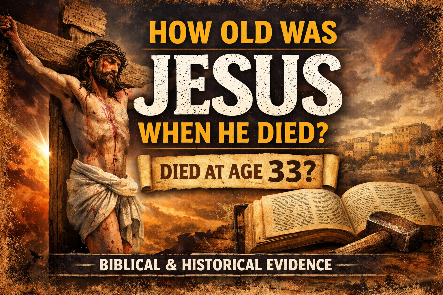 How Old Was Jesus When He Died on the Cross? The Truth Revealed