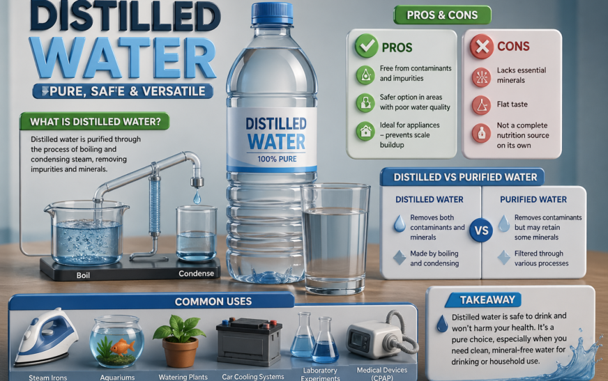 Can You Drink Distilled Water? Side Effects, Uses, and More