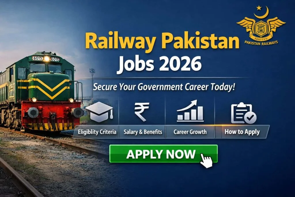 Pakistan Railways Jobs 2026 – Latest Careers, Eligibility, Salary & Online Apply Guide