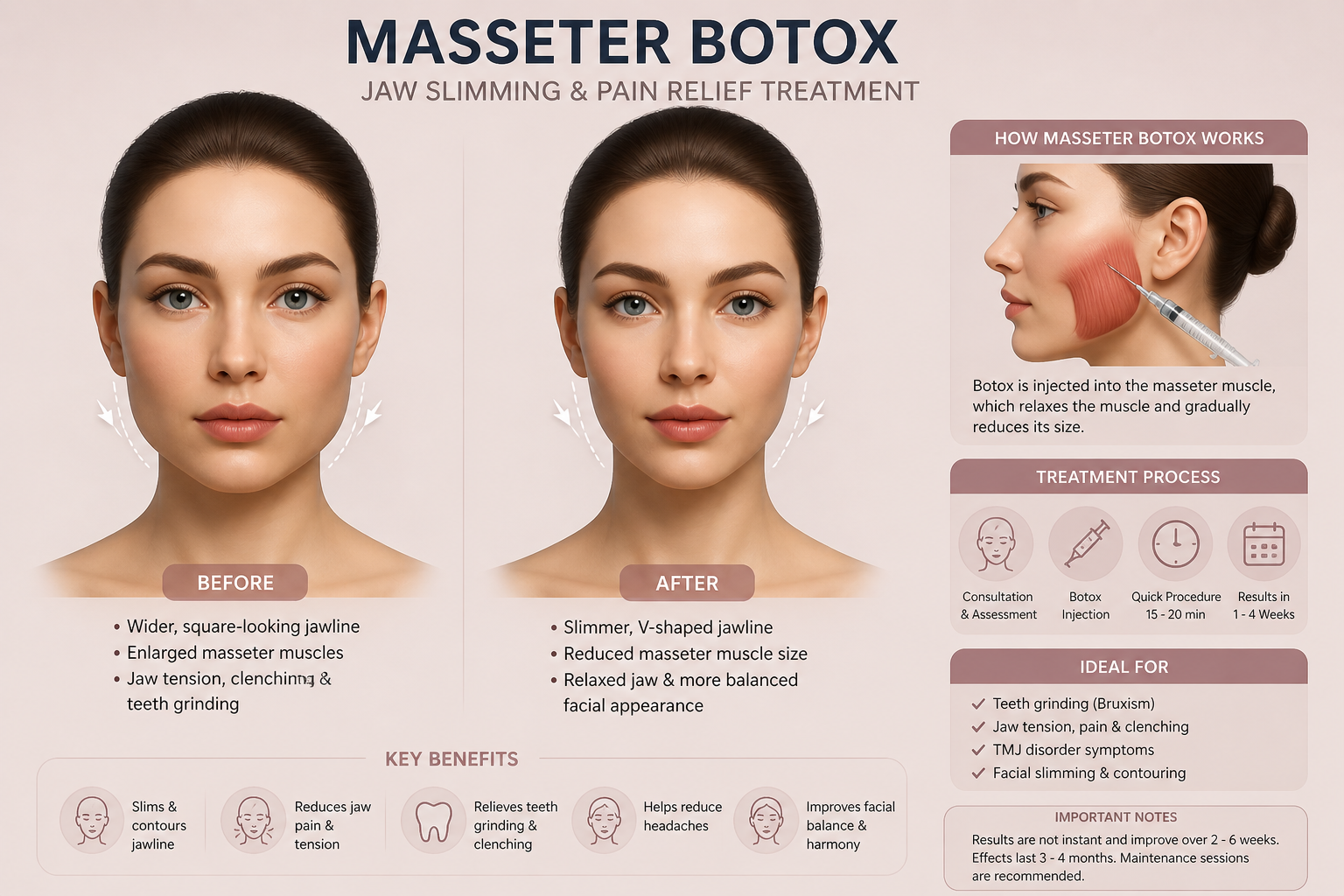 Masseter Botox: Benefits, Procedure, Side Effects & Jawline Contouring Guide
