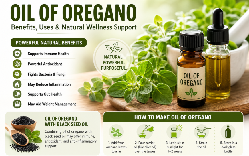 Oil of Oregano: Benefits, Uses, and How to Make It